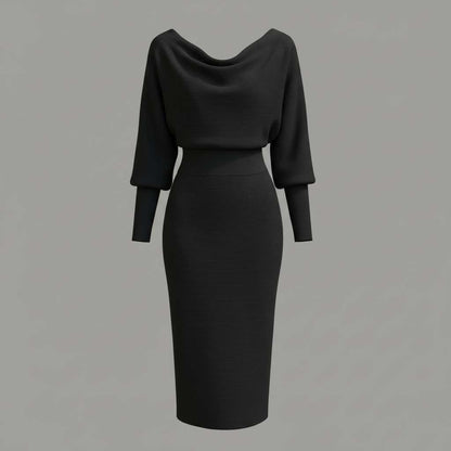 Elegancka Midi Sukienka Damska | Casual Elegancka Sukienka