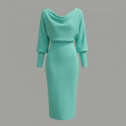 Elegancka Midi Sukienka Damska | Casual Elegancka Sukienka
