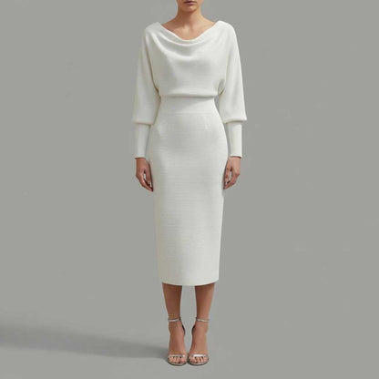 Elegancka Midi Sukienka Damska | Casual Elegancka Sukienka
