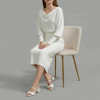Elegancka Midi Sukienka Damska | Casual Elegancka Sukienka