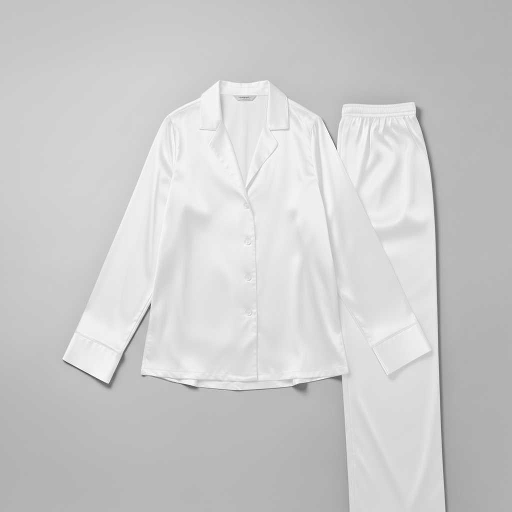 Jedwabna Piżama Damska | Elegancka Bielizna Nocna