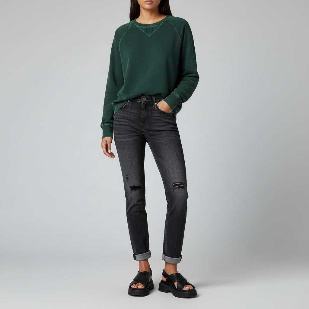 Sweter Pulowerowy Wenus z Kieszenią | Sweter Damski Casual