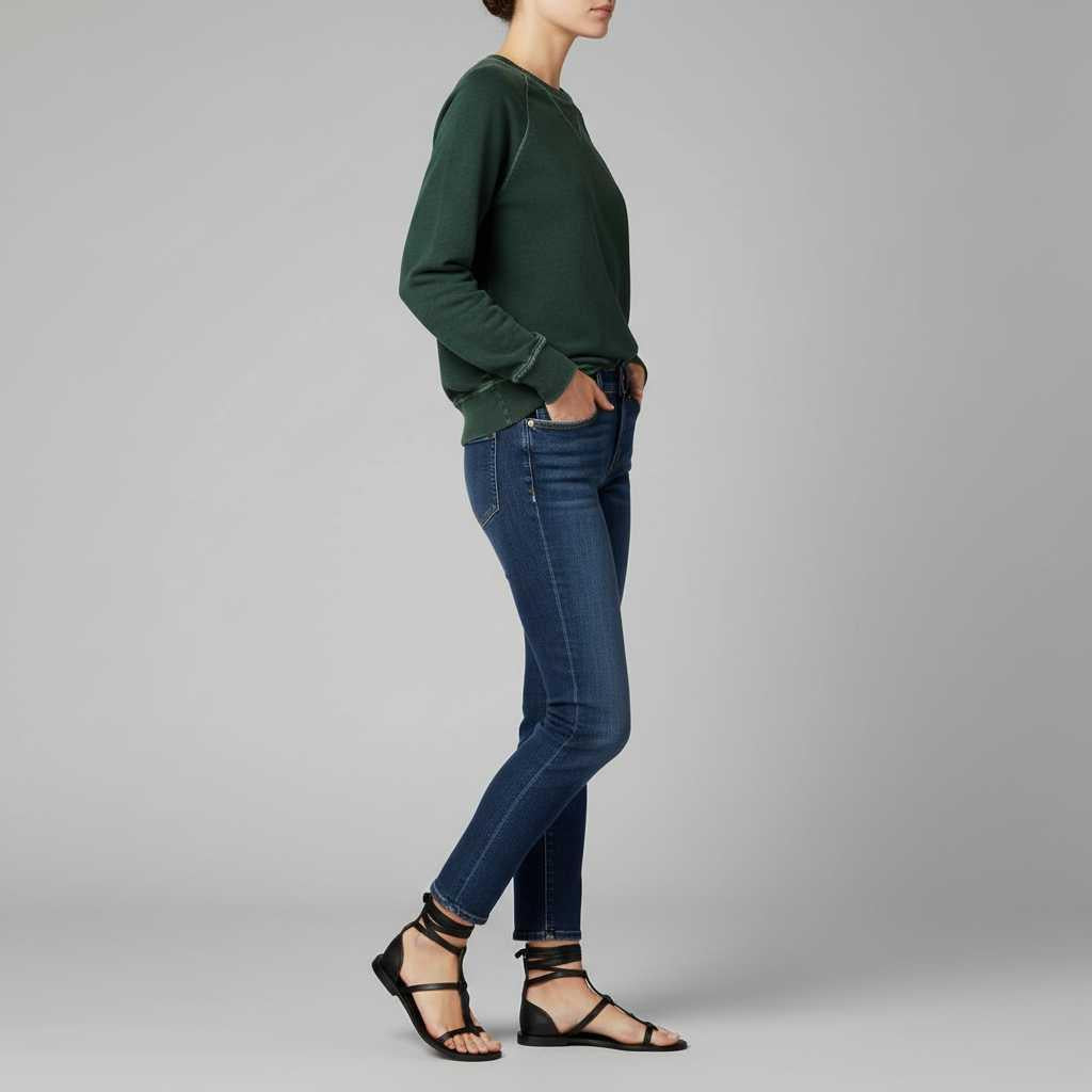 Sweter Pulowerowy Wenus z Kieszenią | Sweter Damski Casual